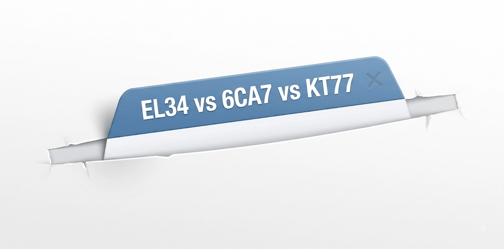 EL34 vs 6CA7 vs KT77 Comparison