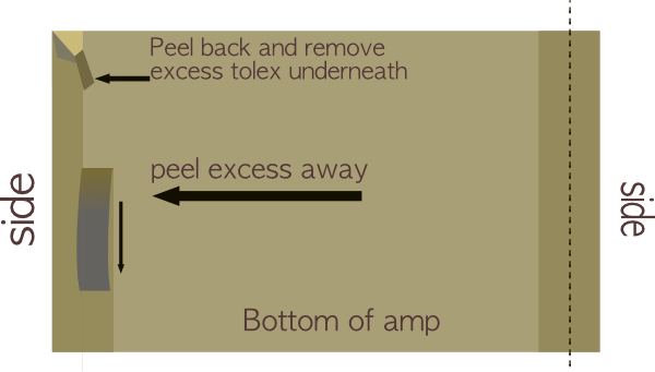 Tolex Seam Joining Part 4