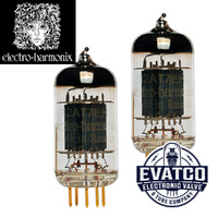 Matched Pair 12AT7 Electro Harmonix gold pin