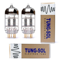 Matched Pair Tung-Sol ECC803S 12AX7 Gold Pins
