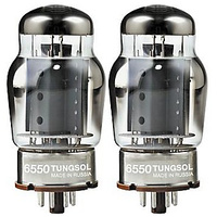 Matched Pair 6550 Tung Sol Power Tubes