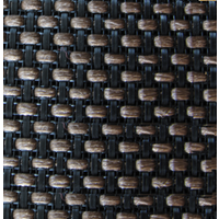 Brown Basket Weave Grill Cloth