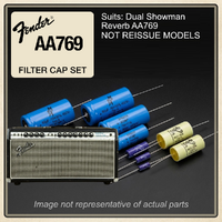 Fender Dual Showman Reverb AA769 Circuits Filter Replacement Set (NOT for reissues)