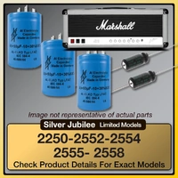 Marshall Silver Jubilee 2550, 2553, 2554, 2555, and 2558