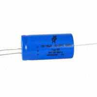16+16µF 500V Dual Axial Electrolytic Capacitors