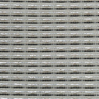 Black Off White Silver Grill Cloth