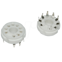 9 Pin B9D Ceramic PCB Socket