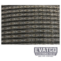 B Grade:Black Silver Grill Cloth for Fender