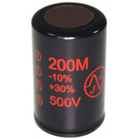 JJ Electronics 200uf 500v Snap-in Capacitor