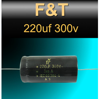 F&T 220uf 300v Capacitors