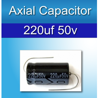 220uf 50v Axial Capacitors