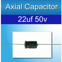 22uf 50v Axial Capacitors