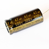 EVATCO 47uf 500v Axial Capacitor