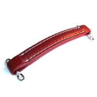 PU Leather Handle Red