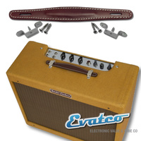 Fender Style Brown Leather Handle