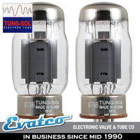 Matched Pair KT66 Tung Sol Power Tubes