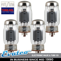 Matched Quad KT66 Tung Sol Power Tubes