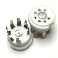 7 pin ceramic socket pcb mount