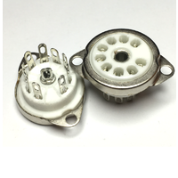 9 Pin Ceramic Socket  18mm chassis hole