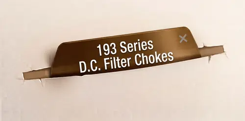 193 Series D.C. Filter Chokes  image